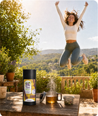 Infusion BIO Booster – cynorrhodon, hibiscus et ortie en vrac, mélange de plantes pour la vitalité quotidienne, TEA MAO