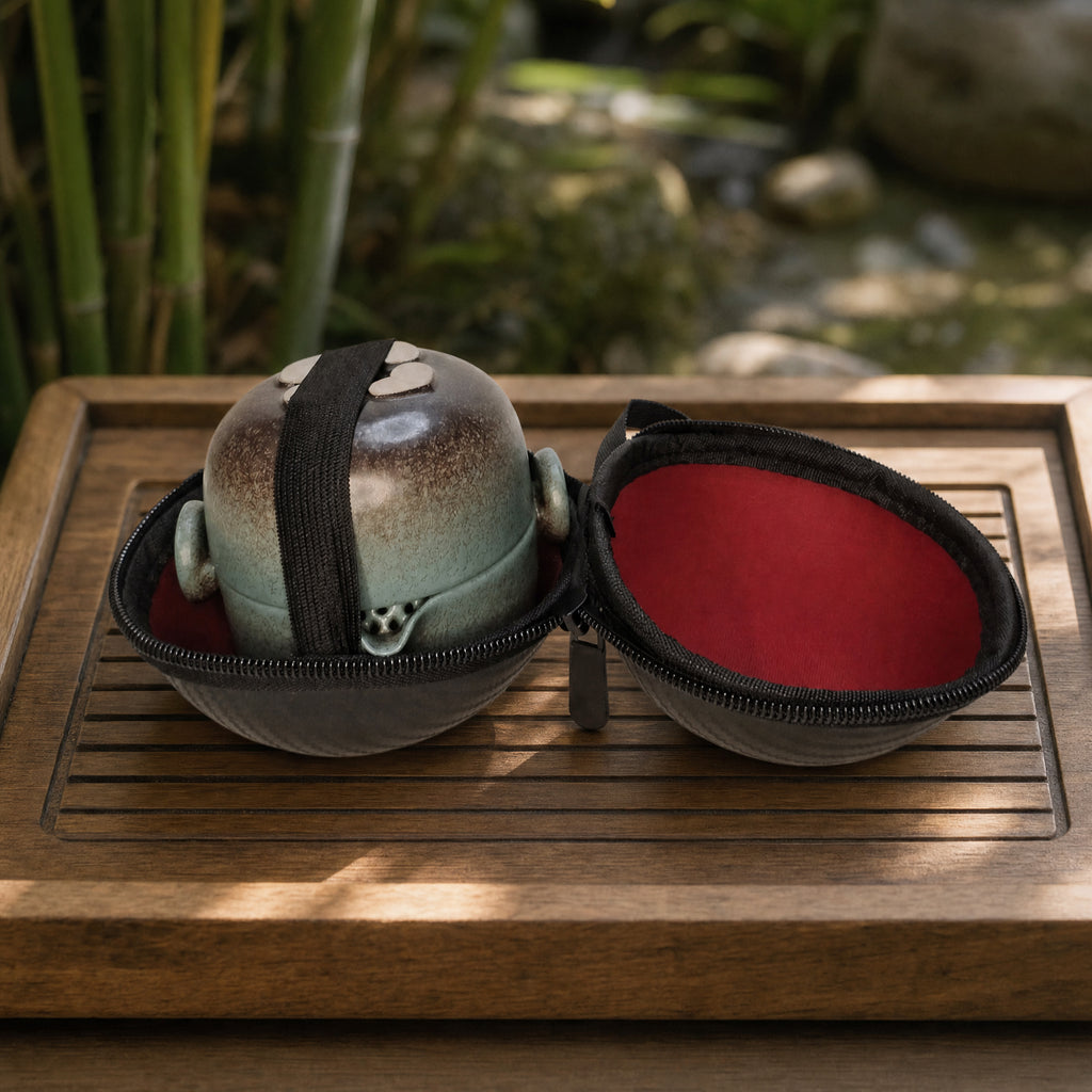 Service de voyage à infusion TEA MAO – ensemble portable pour préparer ses infusions en déplacement