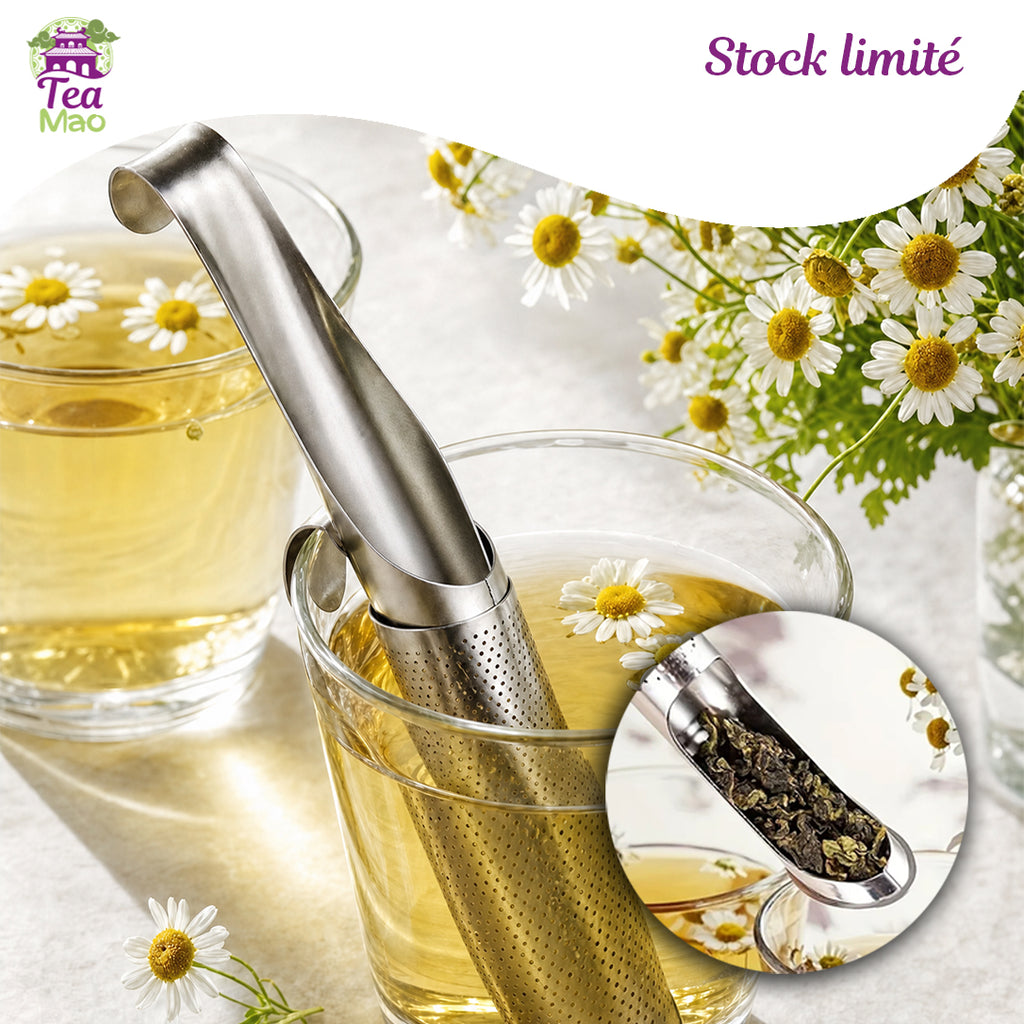 Infuseur en acier inoxydable accessoire infusion en vrac, TEA MAO