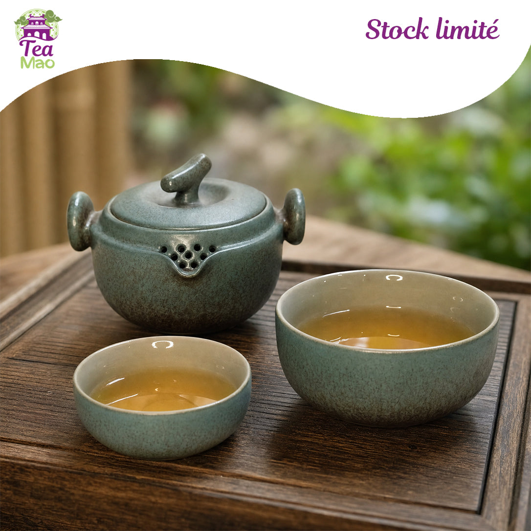 Service de voyage à infusion TEA MAO – ensemble portable pour préparer ses infusions en déplacement