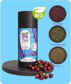 Infusion confort urinaire BIO – canneberges, pissenlit et bruyère en vrac – TEA MAO